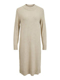 Jurken - Viril Crew Neck L/S Midi Dress - Noos van Vila