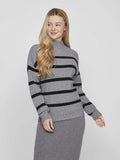 Pulls Viril Mockneck L/S Knit Rib Top 2 - Noos AW24 van Vila