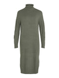 Jurken - Viril Roll Neck L/S Midi Dress Noos - AW24 van Vila