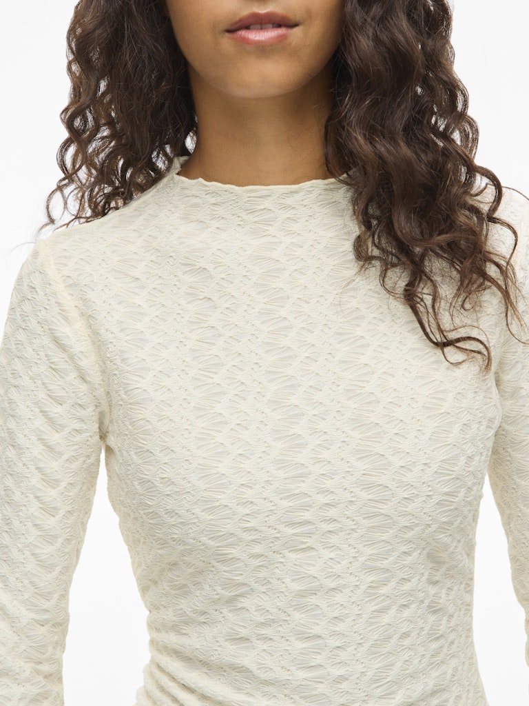 Tops - Visagara Funnelneck L/S Top van Vila
