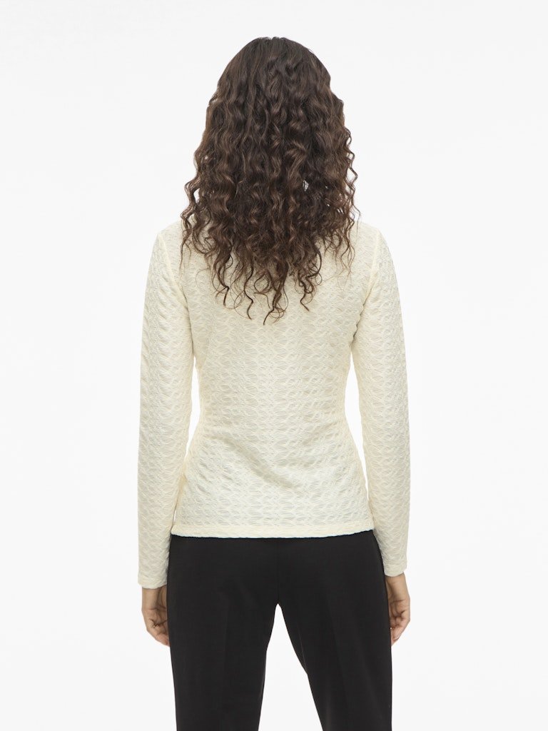 Tops - Visagara Funnelneck L/S Top van Vila
