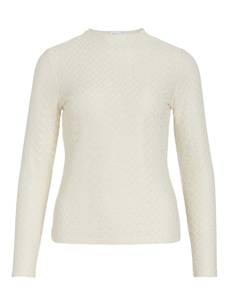 Birch Tops - Visagara Funnelneck L/S Top van Vila