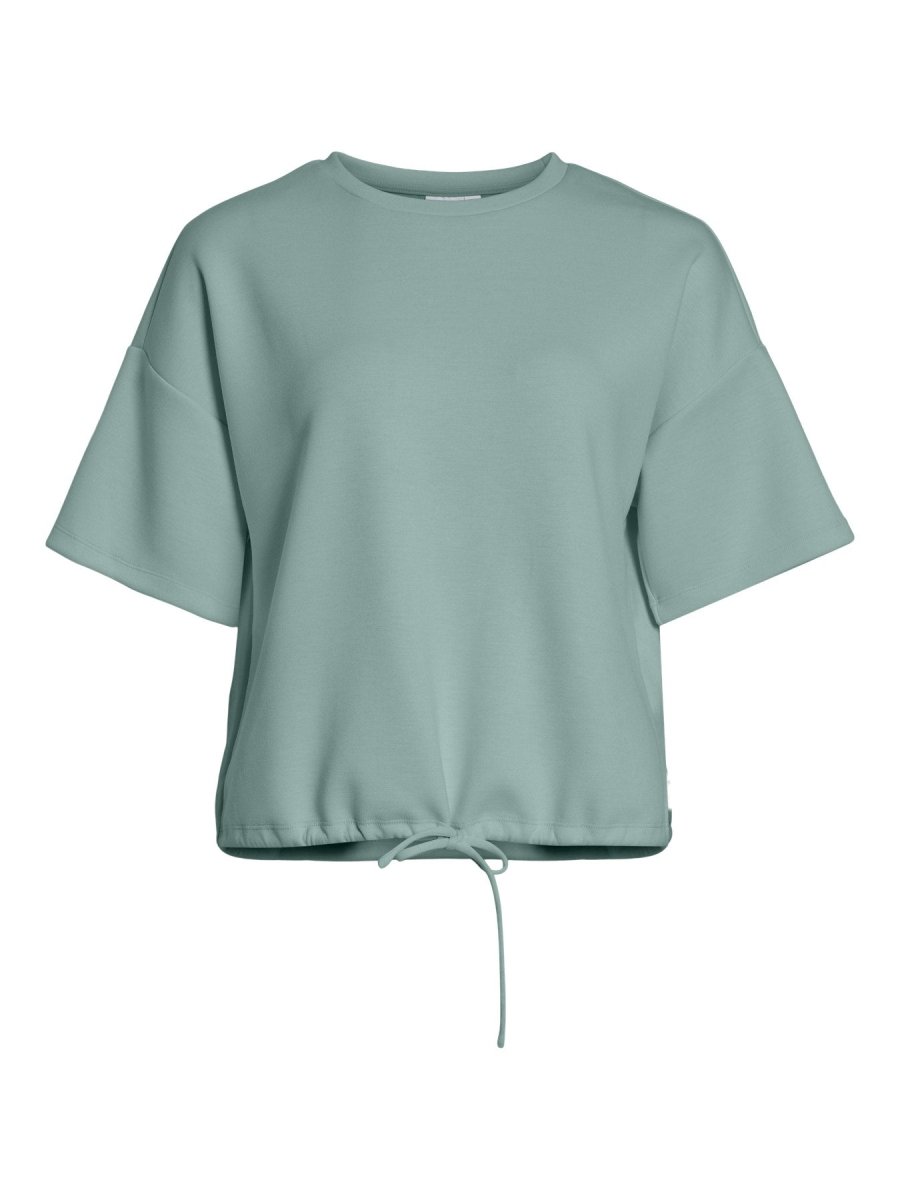 Visandy 2/4 String Sweat Top - SS26 van Vila – Sweaters voor dames | Meisjes Brugge