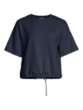 Visandy 2/4 String Sweat Top - koop Tops van Vila bij Meisjes Brugge