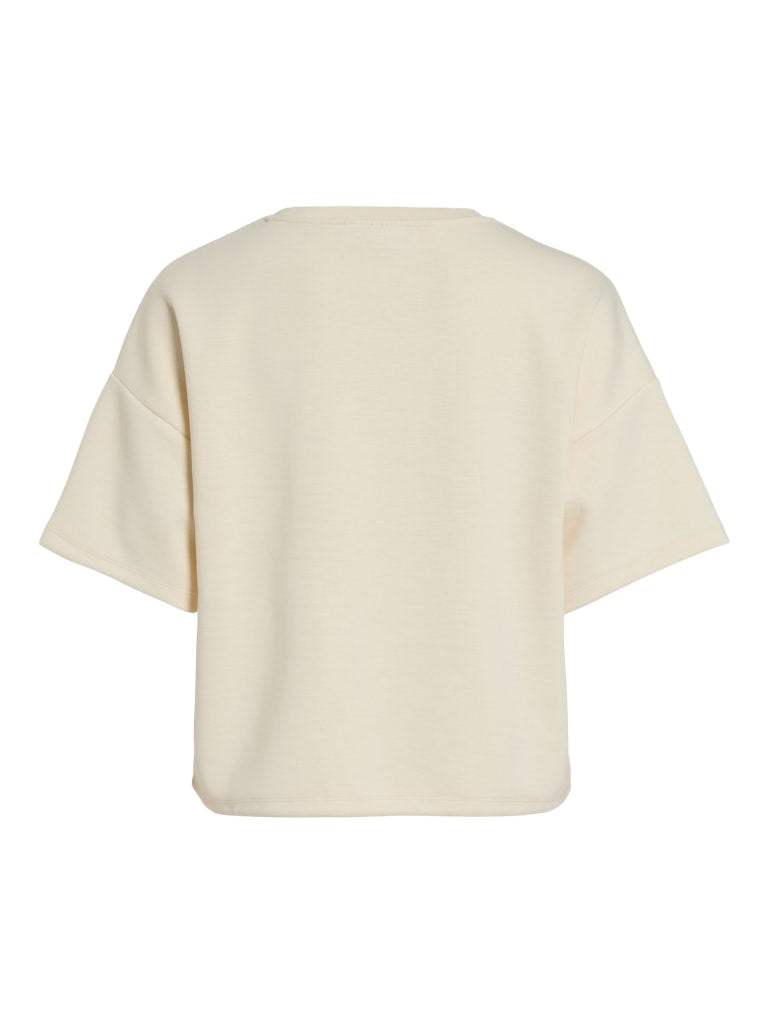 Visandy 2/4 String Sweat Top van Vila – Tops voor dames | Meisjes Brugge