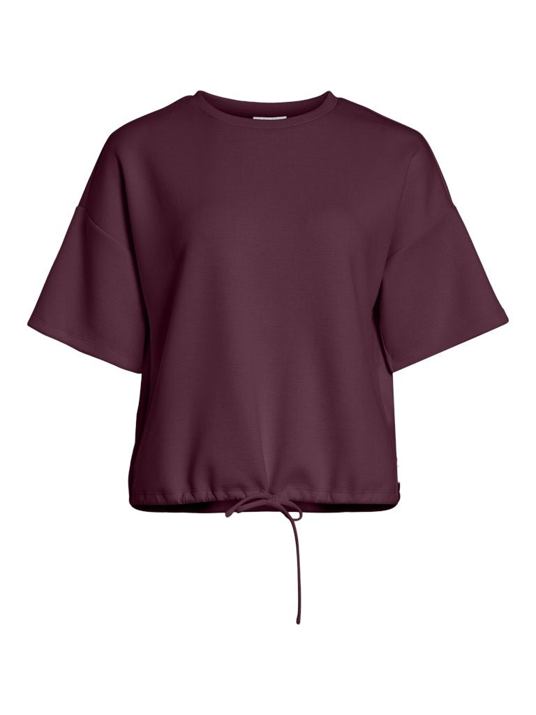 Visandy 2/4 String Sweat Top van Vila – Tops voor dames | Meisjes Brugge