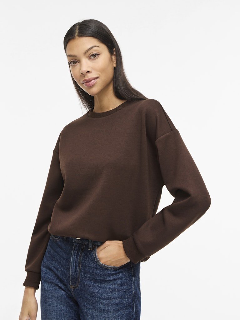 Visandy L/S Sweat Top Noos - AW26 colorbox van Vila – Sweaters voor dames | Meisjes Brugge