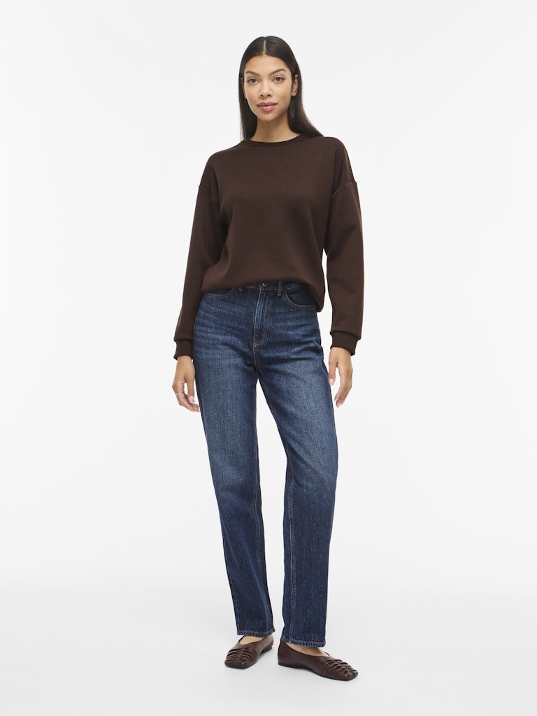 Visandy L/S Sweat Top Noos - AW26 colorbox van Vila – Sweaters voor dames | Meisjes Brugge