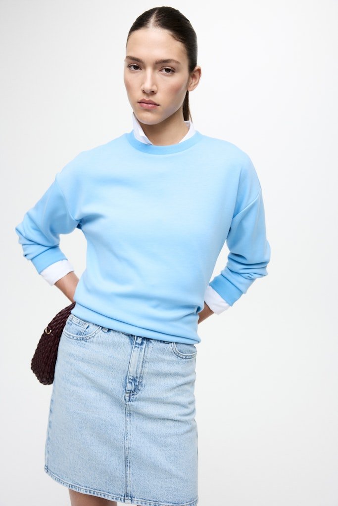 Visandy L/S Sweat Top Noos - SS26 - koop Sweaters van Vila bij Meisjes Brugge