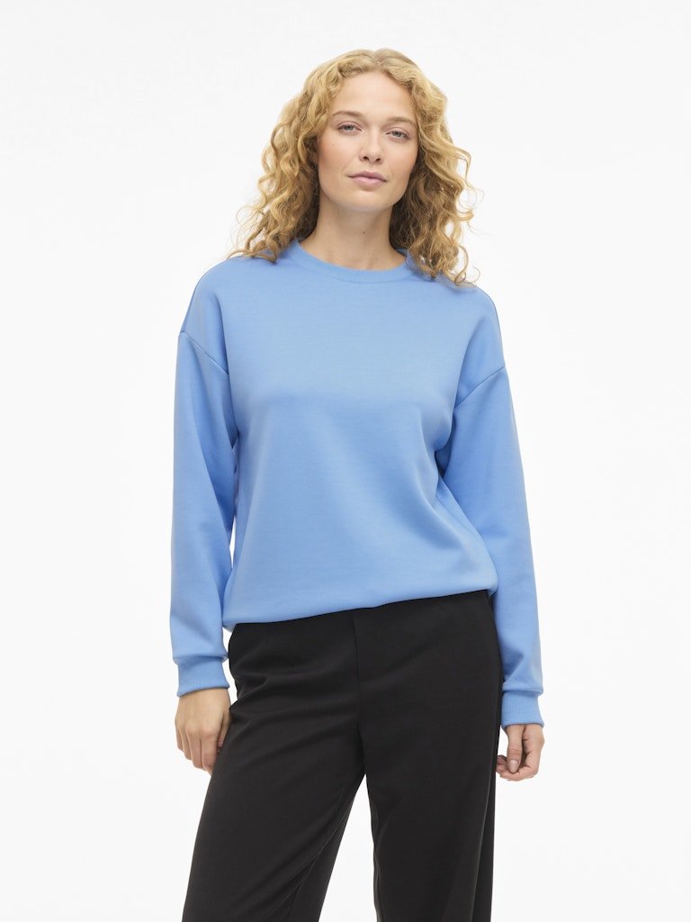 Visandy L/S Sweat Top Noos - SS26 - koop Sweaters van Vila bij Meisjes Brugge