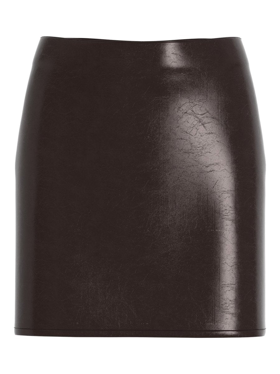Vishinny Rw Coated Short Skirt van Vila – Rokken voor dames | Meisjes Brugge