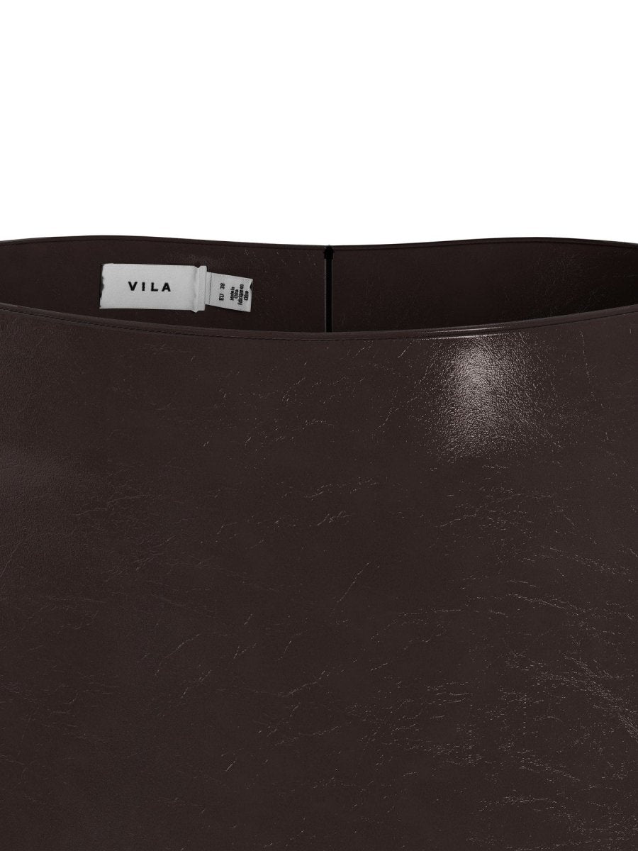 Vishinny Rw Coated Short Skirt van Vila – Rokken voor dames | Meisjes Brugge