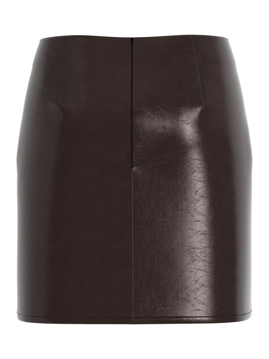 Vishinny Rw Coated Short Skirt van Vila – Rokken voor dames | Meisjes Brugge