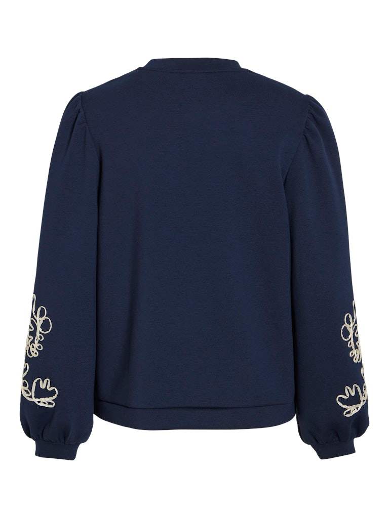 Visif L/S Detail Sweat van Vila – Sweaters voor dames | Meisjes Brugge