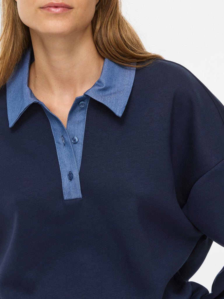 Visif L/S Sweat Pullover van Vila – Sweaters voor dames | Meisjes Brugge