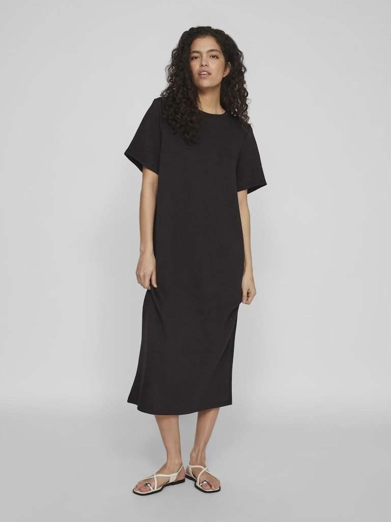 Visif S/S Midi Dress #4 - koop Jurken van Vila bij Meisjes Brugge