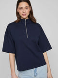 Tops Visiffi High Neck 2/4 Top van Vila