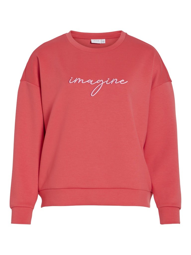 Visiffi Imagine O - Neck L/S Top - koop Sweaters van Vila bij Meisjes Brugge