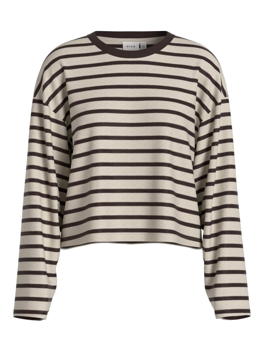 Visina O-Neck L/S Top van Vila – Tops voor dames | Meisjes Brugge
