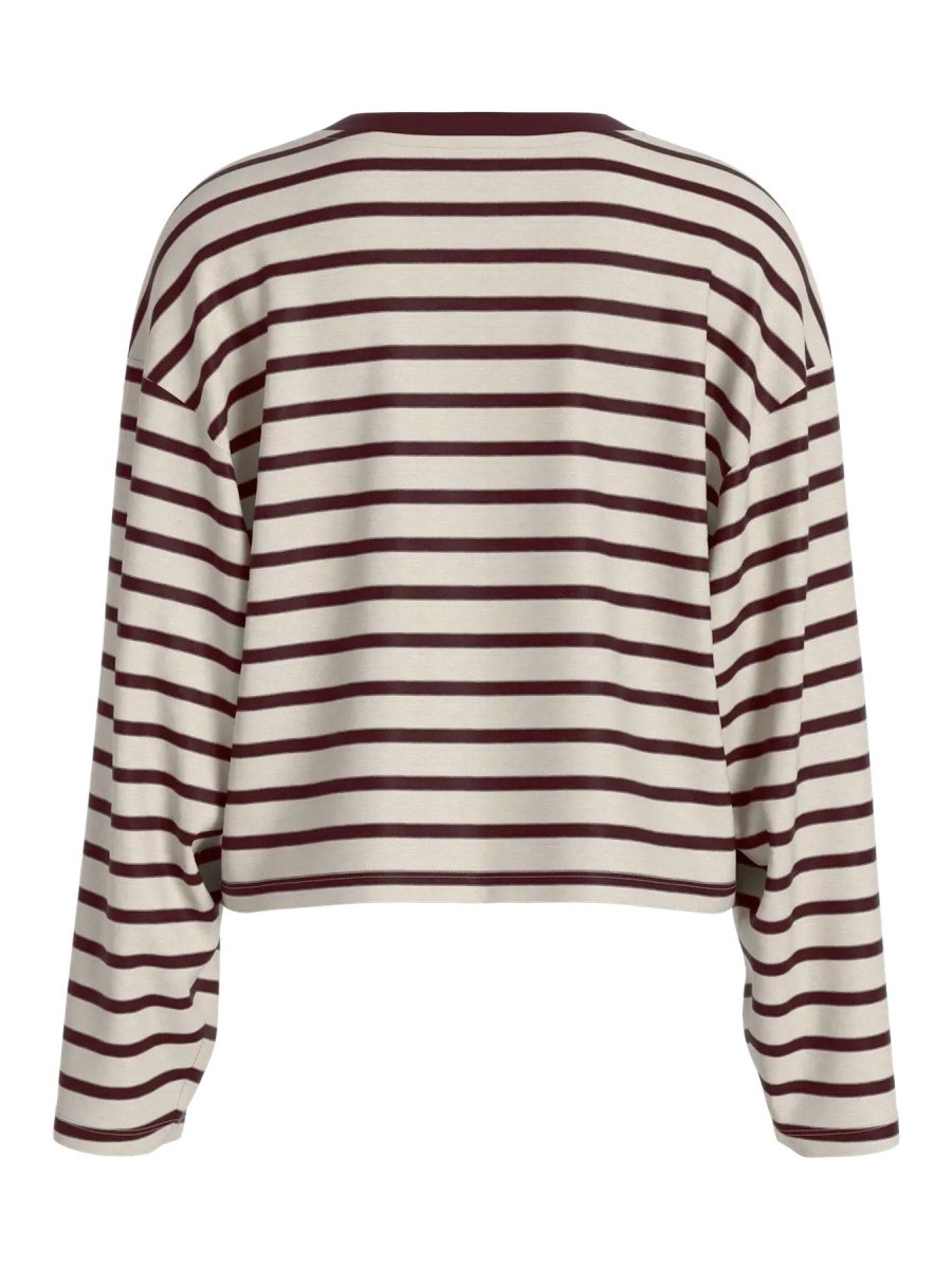 Visina O-Neck L/S Top van Vila – Tops voor dames | Meisjes Brugge