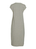 Visinny O-Neck Cap Sleeve Midi Dress van Vila – Jurken voor dames | Meisjes Brugge