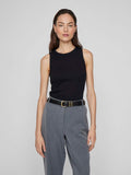 Visola S/L Tank Top Noos - SS25 - koop Tops van Vila bij Meisjes Brugge
