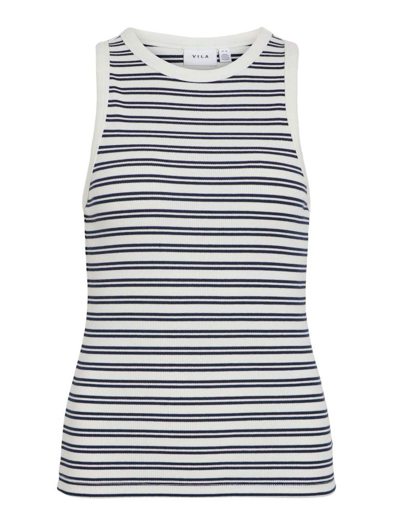 Visola S/L Tank Top Noos - SS25 - koop Tops van Vila bij Meisjes Brugge