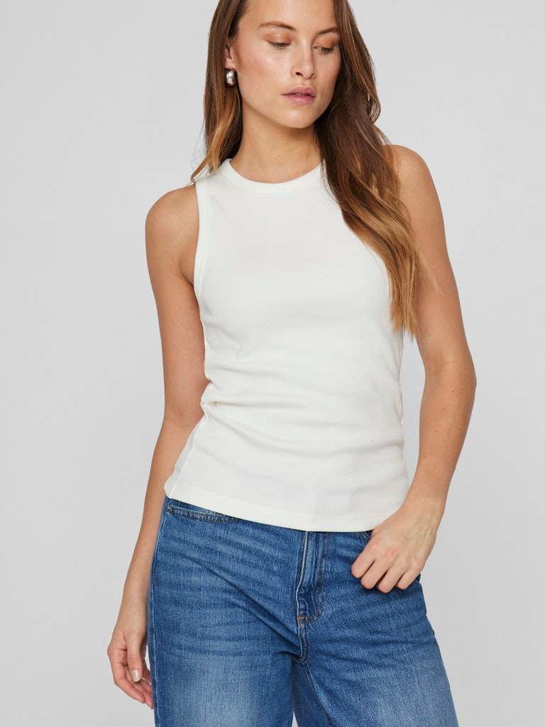 Visola S/L Tank Top Noos - SS25 - koop Tops van Vila bij Meisjes Brugge