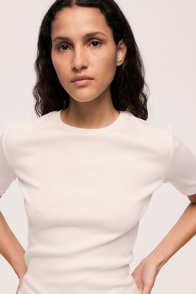Visola S/S T-Shirt Noos - SS25 van Vila – T-shirts voor dames | Meisjes Brugge