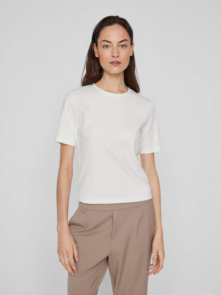 Visola S/S T-Shirt Noos - SS25 van Vila – T-shirts voor dames | Meisjes Brugge