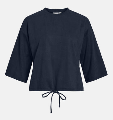 Visudas O-Neck 3/4 String Top van Vila – Tops voor dames | Meisjes Brugge