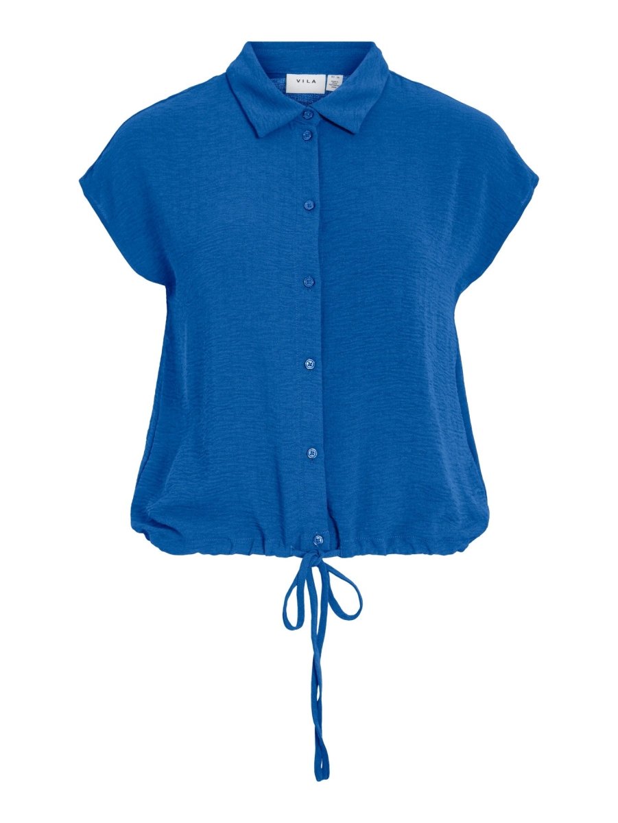 Visurashil S/S Short Shirt - SS26 van Vila – Tops voor dames | Meisjes Brugge