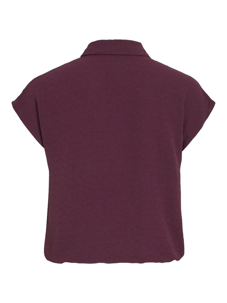 Visurashil S/S Short Shirt van Vila – Tops voor dames | Meisjes Brugge