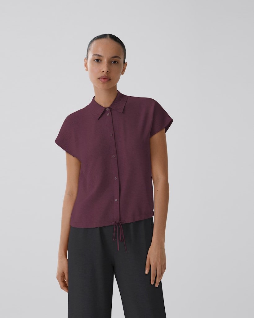 Visurashil S/S Short Shirt van Vila – Tops voor dames | Meisjes Brugge