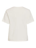 Visybil Berry O-Neck S/S Top van Vila – Tops voor dames | Meisjes Brugge