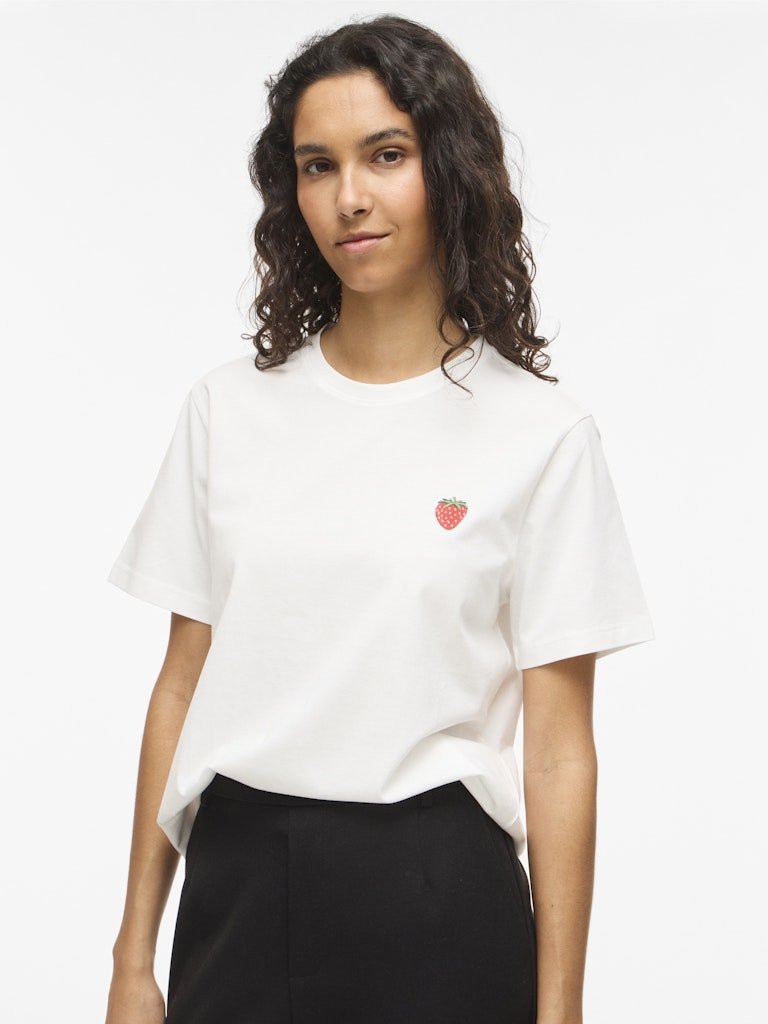 Visybil Berry O - Neck S/S Top – Tops voor dames in kleur | Meisjes
