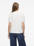 Visybilla Bisou O-Neck S/S Top van Vila – T-shirts voor dames | Meisjes Brugge