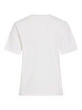 Visybilla Bisou O-Neck S/S Top van Vila – T-shirts voor dames | Meisjes Brugge