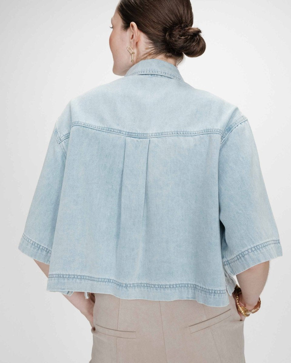 Vita Chemise van Grace and Mila – Shirts voor dames | Meisjes Brugge