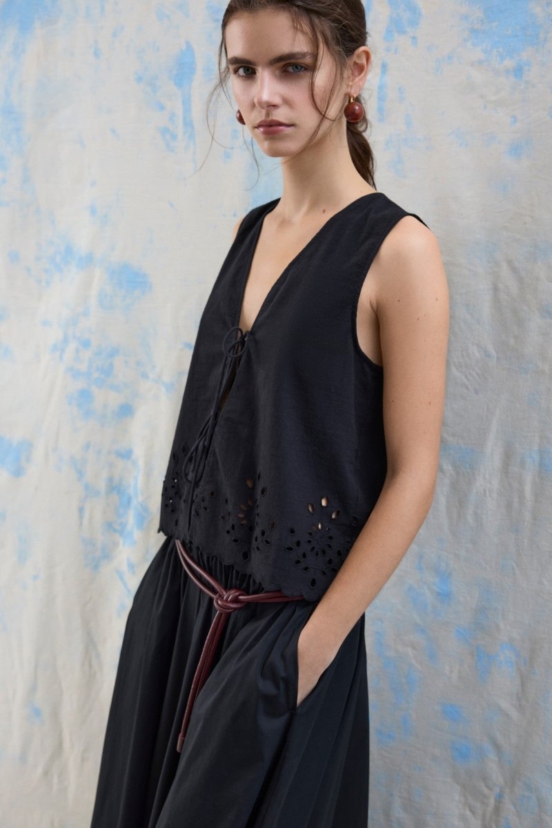 Rokken - Vivalencia Hw Ankle Skirt van Vila