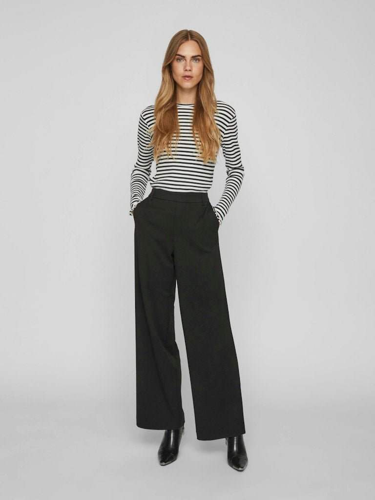 Vivarone Hw Wide Pant - Noos - koop Broeken van Vila bij Meisjes Brugge