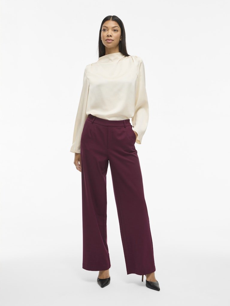 Vivarone Hw Wide Pant - Noos - koop Broeken van Vila bij Meisjes Brugge