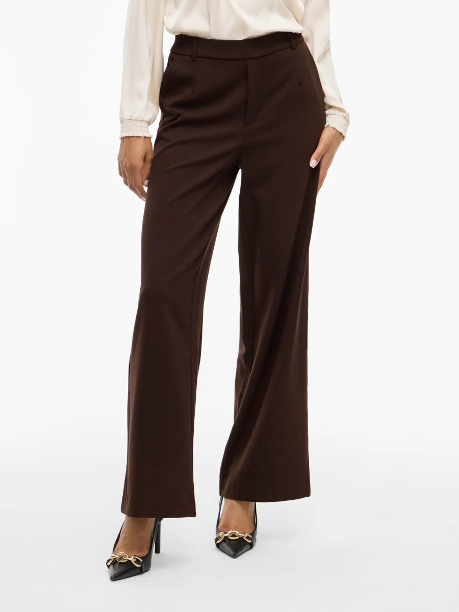 Vivarone Hw Wide Pant - Noos - koop Broeken van Vila bij Meisjes Brugge