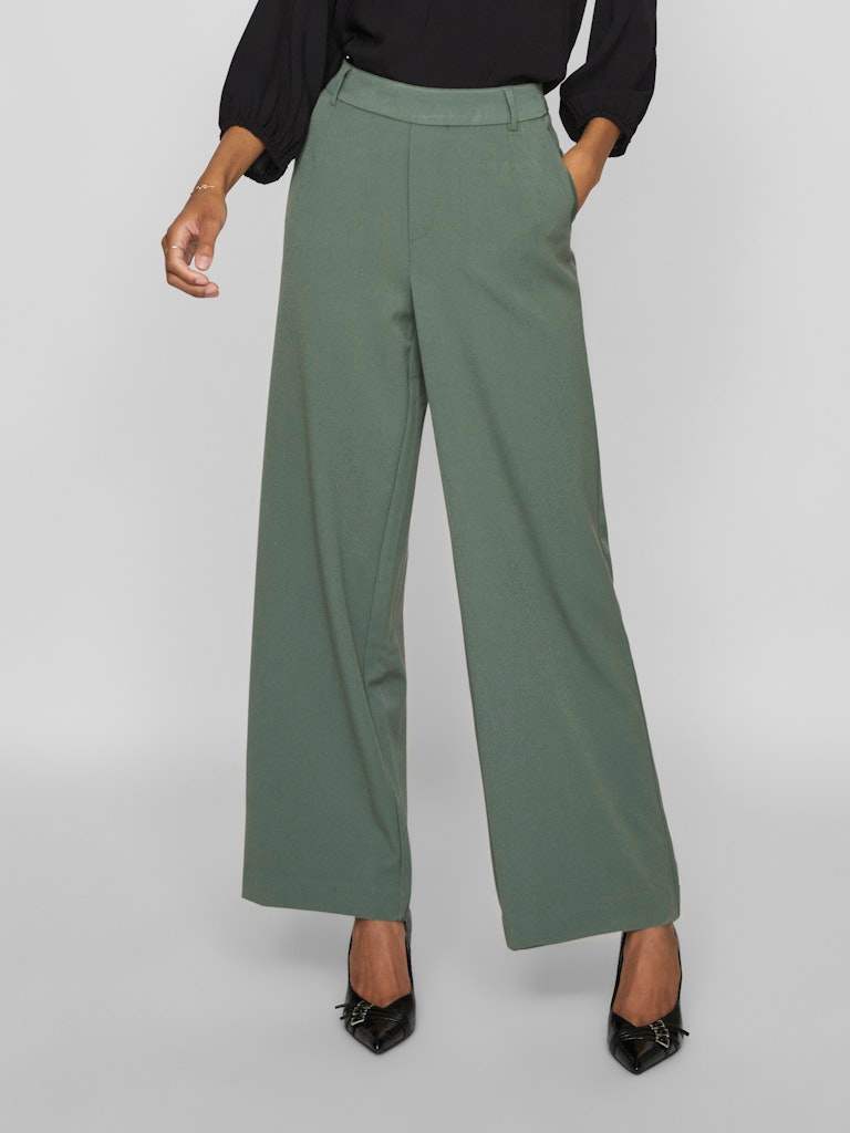 Vivarone Hw Wide Pant - Noos - koop Broeken van Vila bij Meisjes Brugge
