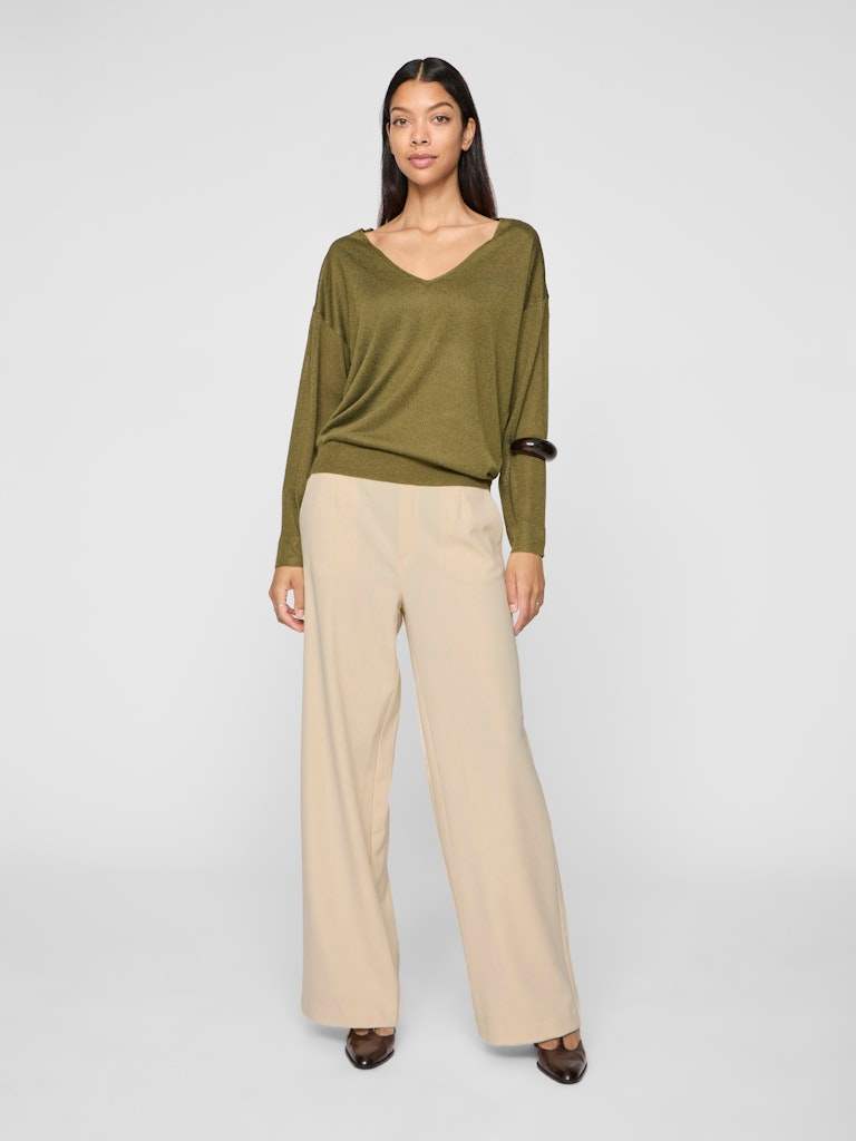 Vivarone Hw Wide Pant Noos - SS25 - koop Broeken van Vila bij Meisjes Brugge