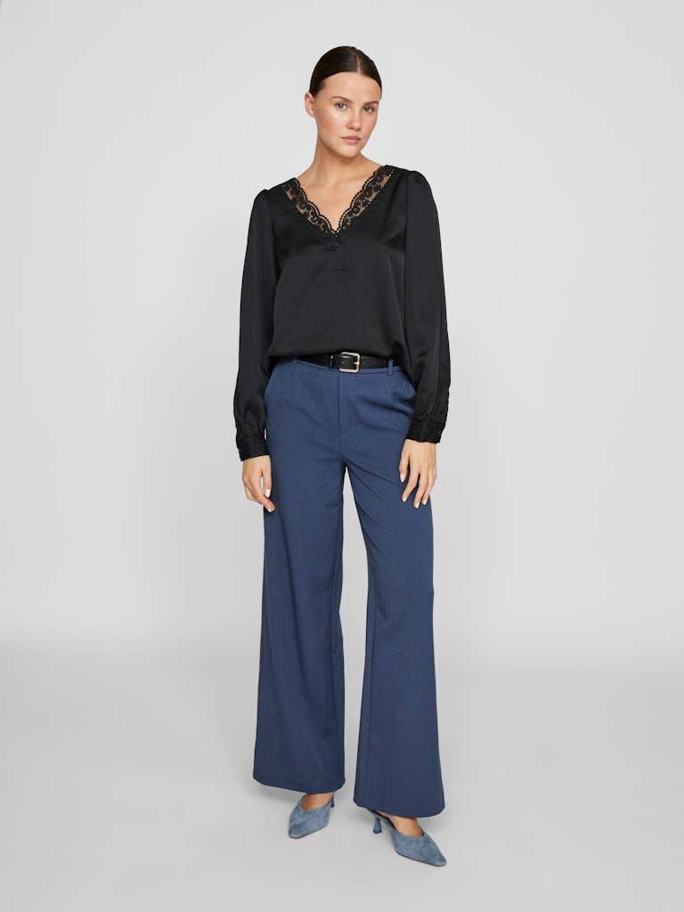 Vivarone Hw Wide Pant Noos - SS25 - koop Broeken van Vila bij Meisjes Brugge