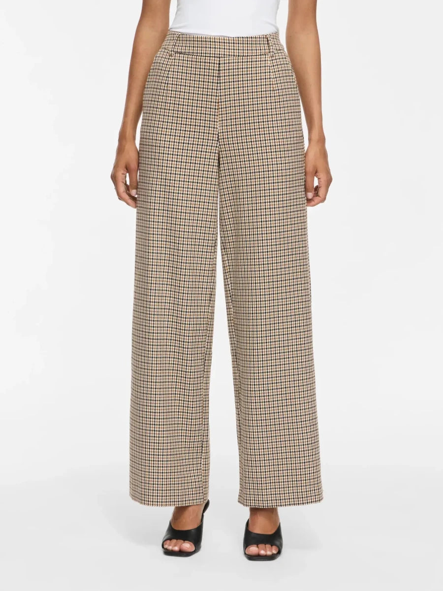 Vivarone Pattern Hw Wide Pant - Noos van Vila – Broeken voor dames | Meisjes Brugge