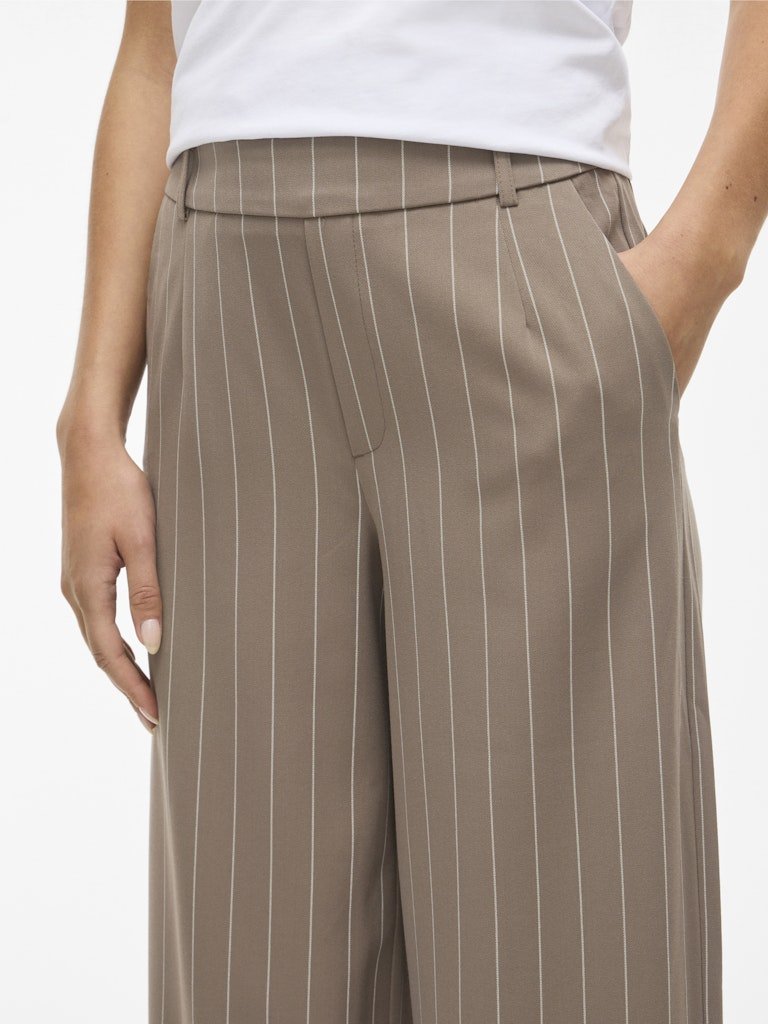 Vivarone Pattern Hw Wide Pant - Noos - koop Broeken van Vila bij Meisjes Brugge