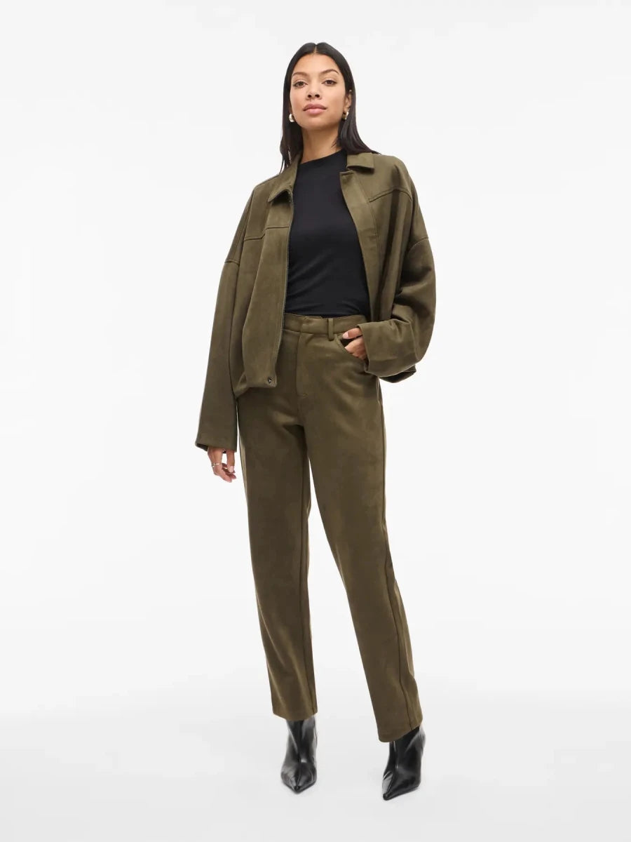 Ivy green Jassen - Viviral L/S Jacket van Vila