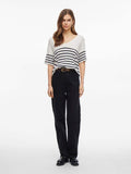 Viwennie V - Neck S/S Knit T-Shirt - koop T-shirts van Vila bij Meisjes Brugge